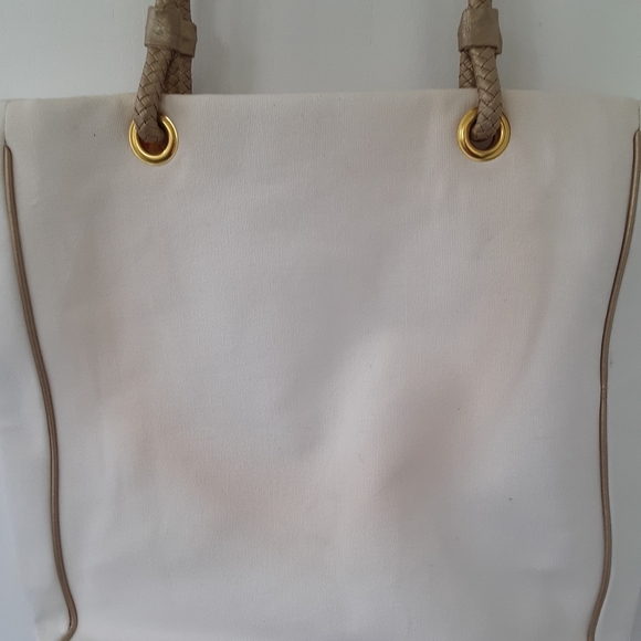 Barbie by Tookata People White with Gold Tote - Picture 5 of 15